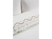 Başak Nakışlı 6 Parça Nevresim Takımı Krem thumbnail 2