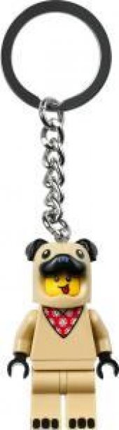 LEGO Gear 854158 French Bull Dog Guy Key Chain - 1