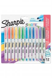 Sharpie Snote Kreatif Markör, Kesik Uç 12li Blist - 1