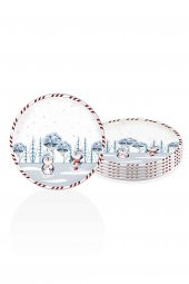 The Mia Penguin Servis Tabağı 6 Lı Set 26 cm New012 - 1