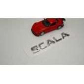 Skoda Scala Bagaj 3M 3D Krom ABS Logo Amblem thumbnail 2