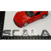 Skoda Scala Bagaj 3M 3D Krom ABS Logo Amblem thumbnail 5
