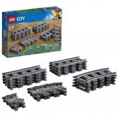 LEGO City Raylar 60205 - Çocuklar İçin Yaratıcı Oyuncak Yapım Seti (20 Parça) - 1