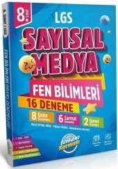8. Sınıf LGS Sayısal Medya Fen Bilimleri 16 Deneme Ünlüler Karması - 1