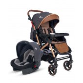 4 Baby AB430 Active Plus Gold Travel Sistem Bebek Arabası Gold / Antrasit - 1