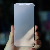 KNY OPPO Reno 2Z İçin Mat Seramik Esnek Davin Ekran Koruyucu Siyah - 4
