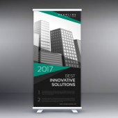Roll Up Banner,Reklam ve Görsel standı 200x85 - 2