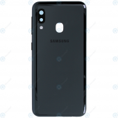BYR Samsung A20 E Siyah Kasa + Kapak + Yan Tuşlar, LENS HARİÇ - 1