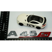 DK Benz A 45S Bagaj Krom Kırmızı ABS 3M 3D Yazı Logo thumbnail 4