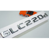 DK Tuning GLC 220d Bagaj Krom ABS Yazı Logo Benz İle Uyumlu - 1