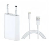 Apple iPhone 5,6,7,8,X Şarj Aleti ve Data Kablosu 1 Metre Lightning - 1