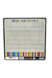 Hayal 29 Parça Türkçe Alfabe Harfler Ahşap Puzzle tutmalı bultak - 2