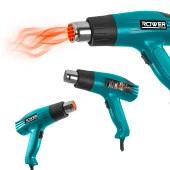 Rowermax RWRX3010M Sıcak Hava Tabancası 3000W Kademeli Otomatik Korumalı Aksesuarlı - 2