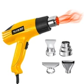 Rowermax RWRX3010S Sıcak Hava Tabancası 3000W Kademeli Otomatik Korumalı Aksesuarlı - 1