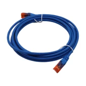 PATCH CORD UTP CAT6 3 MT BLUE - 2