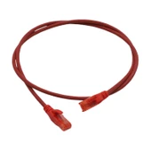 PATCH CORD UTP CAT6 1 MT RED - 1