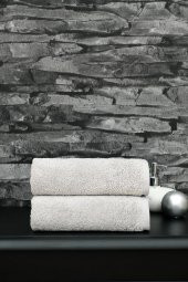 2li 45x71 Gri El-Yüz Havlusu - 1