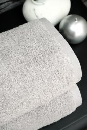 2li 45x71 Gri El-Yüz Havlusu - 2