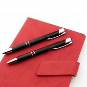 İsme Özel Mıknatıslı Defter 2li Kalem Seti Yılbaşı Hediyesi - 3
