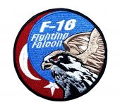 F16 Fighting Falcon Askeri Patch Yama Havacı Peç- PEÇ thumbnail 1