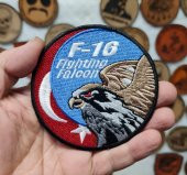 F16 Fighting Falcon Askeri Patch Yama Havacı Peç- PEÇ thumbnail 2