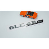 DK Tuning GLC 43S Bagaj Siyah Krom ABS Yazı Logo Benz İle Uyumlu - 2