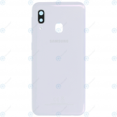 BYR Samsung A20 E Beyaz Kasa + Kapak + Yan Tuşlar, LENS HARİÇ - 1