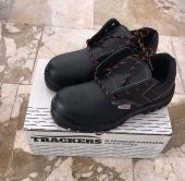 TRACKERS DERİ ÇELİK BURUNLU İŞCİ AYAKKABISI NO:44 - 1