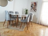EKO MODEL 6LI SANDALYE TAKIMI / Mutfak Sandalye Takım-Sandalye - 5