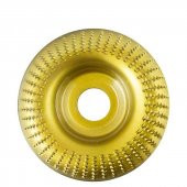 Troy Avuç Taşlama İçin Ahşap Aşındırıcı Törpü Disk 100 mm Toroidal - 1
