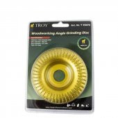 Troy Avuç Taşlama İçin Ahşap Aşındırıcı Törpü Disk 100 mm Toroidal - 3