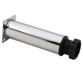 Akça Ayarlanabilir Mobilya Kanepe Koltuk Baza Yükseltme Yükseltici Ayağı Metal Ayakları 25 Cm Krom - 6