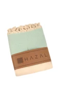 HAZAL Çift Kişilik %100 Pamuk Peştemal Pike ( Safir Desenli) - 3