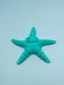 3D Hareketli Deniz Yıldızı Oyuncak - Turkuaz thumbnail 4