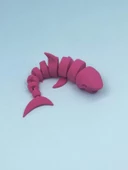3D Hareketli Köpek Balığı Figürlü Oyuncak - Pembe - 1