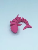 3D Hareketli Köpek Balığı Figürlü Oyuncak - Pembe - 3