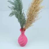 Modern Mini Vazo 15cm Pembe - 6