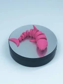3D Hareketli Köpek Balığı Figürlü Oyuncak - Pembe - 5