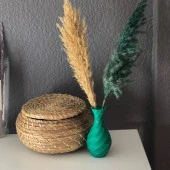 Modern Mini Vazo 15cm Yeşil - 2