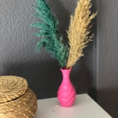 Modern Mini Vazo 15cm Pembe - 2