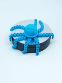 3D Hareketli Deniz Anası Oyuncak & Masa Dekoru -Mavi thumbnail 6