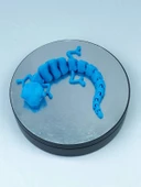 3D Hareketli Bukalemun Figürlü Oyuncak - Mavi thumbnail 6