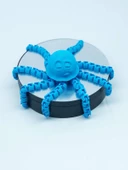 3D Hareketli Deniz Anası Oyuncak & Masa Dekoru -Mavi thumbnail 1