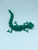 3D Hareketli Bukalemun Figürlü Oyuncak - Yeşil thumbnail 3