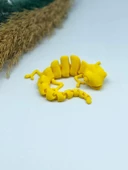 3D Hareketli Bukalemun Figürlü Oyuncak - Sarı thumbnail 2