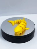 3D Hareketli Köpek Balığı Figürlü Oyuncak - Sarı thumbnail 5