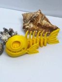 3D Hareketli Balık Figürlü Oyuncak - Sarı thumbnail 7