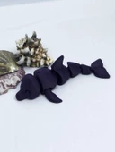 3D Hareketli Yunus Figürlü Oyuncak - Mor thumbnail 1