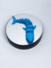 3D Hareketli Köpek Balığı Figürlü Oyuncak - Parlak Mavi - 6
