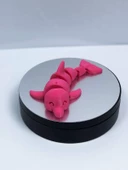 3D Hareketli Yunus Figürlü Oyuncak - Pembe - 1